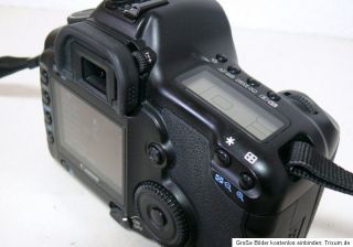 Canon EOS 5D 12.8 MP DSLR Kamera   Schwarz (Gehäuse) s.g. Zustand in