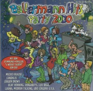 Ballermann Hits Party 2000   doppel CD   guter Zustand