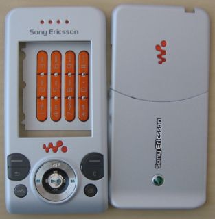 Sony Ericsson Original Cover Schale W580 W580i Silber