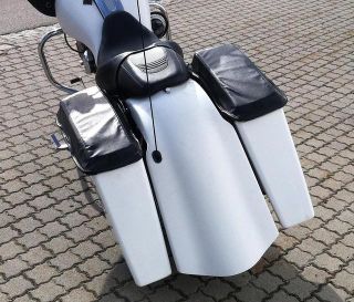 Harley Davidson Bagger Stretched Saddlebags Seitenkoffer Koffer