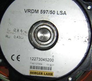 Berger Lahr Schrittmotor VRDM 597/50 LSA 2,8A Motor