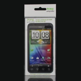 2x Original HTC SP P590 Schutzfolie für HTC EVO 3D