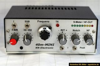 KN Electronic 40m Mini SSB Transceiver