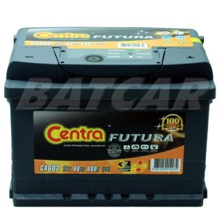 Centra 12V 64Ah 640A/EN Autobatterie Starterbatterie ersetzt 60Ah 65Ah