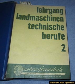 Handbuch Landtechnik Traktoren Schlepper Landmaschinen Fendt ? Lanz