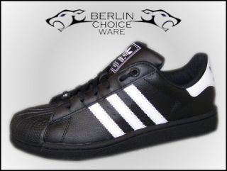 Adidas Schuhe Superstar 2 Black Gr. 35 38 2/3 Sneaker Damen Kinder