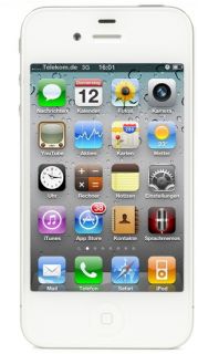 APPLE iPhone 4 16 GB white MC604DN/A OVP HSDPA 5MP NEU