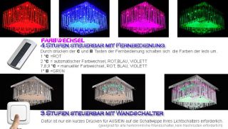 Orseo Dorina Farbwechsel LED Deckenleuchte Leuchter Deckenlampe