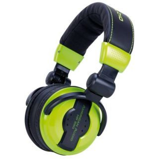American Audio HP 550 Lime DJ Kopfhörer / mit Tasche und Adapter