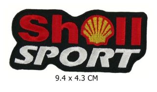 DP069 Shell Sport F1 Motorsport GP Nascar Aufbügler Aufnäher PATCH