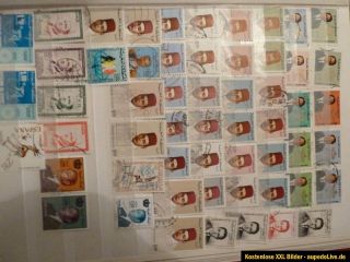 Briefmarkenalben Alle Welt mit tausenden von Marken, rießige