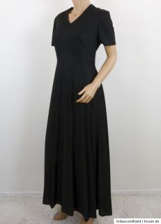 VINTAGE RETRO 70er Jahre AbendKleid Maxikleid Kleid Gr.42