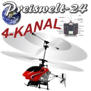 627 RC HELICOPTER 4 KANAL GYRO FERNGESTEUERT HUBSCHRA