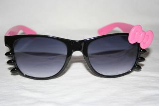 Sonnenbrille Kitty Bow Schleife Sunglasses zweifarbig Farbwahl 643