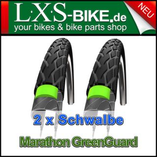 Marathon GreenGuard Draht Reflex Reifen 27 x 1 1/4  32 630 schwarz