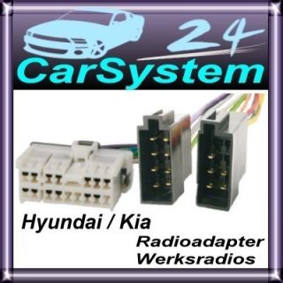 Hyundai / KIA Radioadapter ISO Radio Adapter #8 / 634