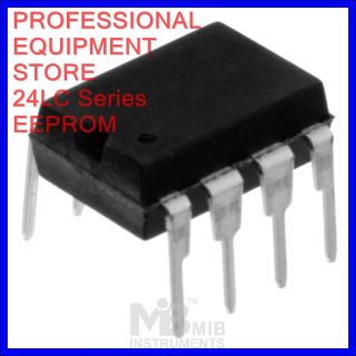 10x 24LC128 24LC128 I/P Microchip IC EEPROM 128K 8 DIP