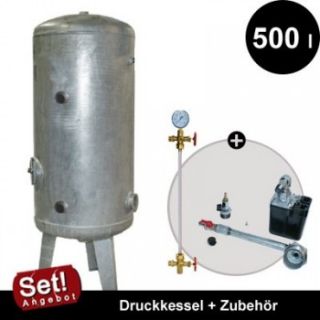 500 l Druckkessel Druckwassertank Heider feuerverzinkt Trinkwasser 6
