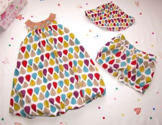 MINI CLUB ♥England♥ Gr.110 ♥ 3T Set Balonkleid Kleid Shorts
