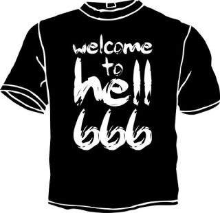 Shirt Welcome to Hell 666 Satan Teufel V8 Rockabilly