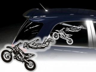 Motorrad Aufkleber Motocross Sticker Decals 25cm Auto Motorradtattoo