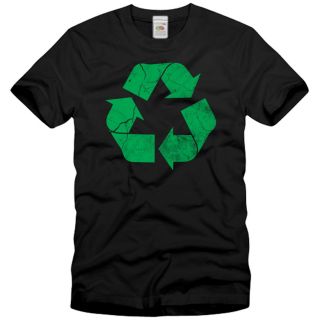 The Recycle Vintage T Shirt Herren Big Bang Theory Sheldon Recycling