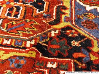 Antiker alter Heriz 417x308 cm Orientteppich Teppich carpet Tapetto