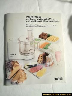 Braun Multipractic Plus Küchenmaschine Küchengerät mit 20 Teilen