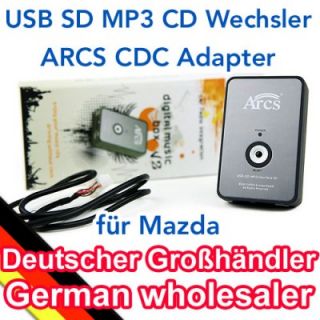 USB SD MP3 AUX CD Wechsler V2   2012   Mazda 3 5 6 MX5 MPV RX 8