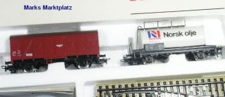 H0 NSB Güterzug Startset Märklin 0990 NEU OVP RAR 