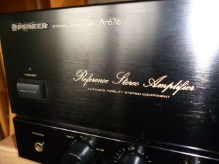 Pioneer A 676 Reference Stereo Amplifier 8 Kanal Verstaerker Ultimate