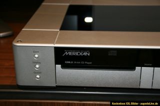 Meridian G 06.2 High End CD Player Silber Gebraucht mit Restgarantie
