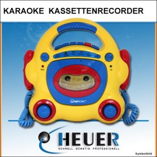 Kinderkassettenrecorder Clatronic CRK 696 Kassettenrecorder Karaoke 2