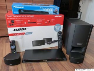Bose Digital CineMate GS Series II System + Panasonic DMP BDT110 3D