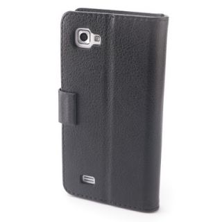 Handytasche für LG P880 Optimus 4X HD Leder Schwarz Tasche Case Etui