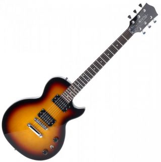 Rocktile LP 100 E Gitarre Sunburst Elektrische Gitarre Guitar