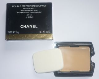 Chanel Double Perfection Compact Refill SPF 10 40   Sable 15 g (100g