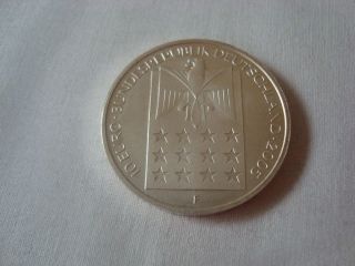 Silber Münze Medaille 10 Euro 2005 F 100 Jahre Friedensnobelpreis