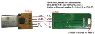 Bluetooth Modem / Breakout to UART serial (RX/TX)