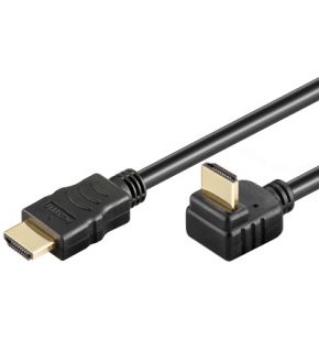 3m HDMI Kabel vergoldet Ethernet 270 gedreht HDTV #k697