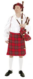 Schotte Schottenrock Karneval Fasching Kostüm Gr. 58