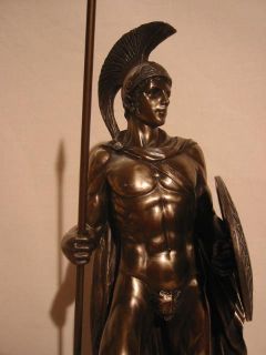 Ares,griesch. Kriegsgott,Figur,bronziert,31 cm,Veronese