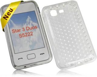 Silikon Case Handy Tasche Schutzhülle Samsung GT S5220 Star 3 Clear