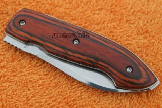 SANRENMU SRM High Quality Steel Folding Knife PR 728