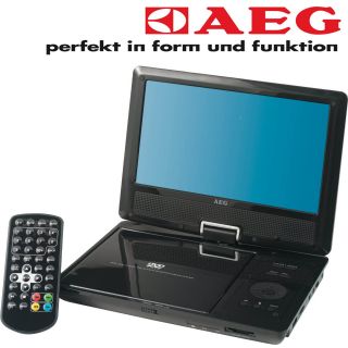 AEG CTV 4958 Tragbare DVD Player, 22,9cm/9 Zoll LCD   DVB T Tuner, USB