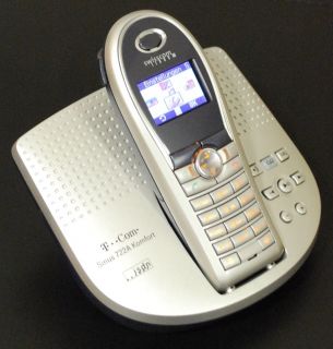Sinus 722A S326 S 326 Schnurlos ISDN Telefon mit Anrufbeantworter
