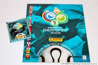 Panini WC WM Germany 2006 – Leeralbum EMPTY ALBUM vuoto vacio vide
