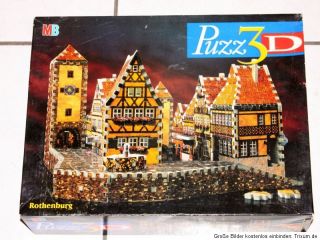 3D Puzzle Rothenburg 740 Teile 3DPuzzle Puzz3D von MB