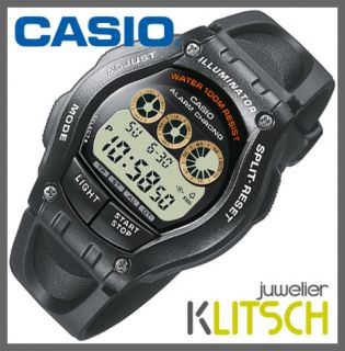 Casio Collection Digital Quarz Chrono Herren Uhr W 754H 1AVEF UVP 39