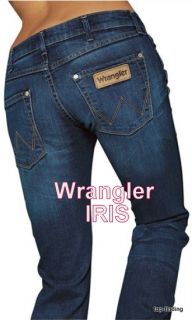 WRANGLER IRIS Damen Stretch Jeans,orginal blue,Bootcut,W32,33,34 L34